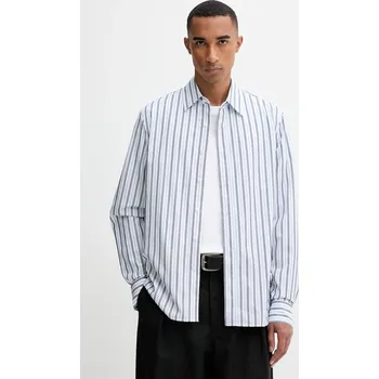 Pánská košile Bavlněná košile Filippa K pánská, bílá barva, regular, s klasickým límcem, 31712 31712.FK 00X, vel. 50