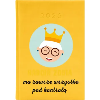 Kalendář Knižkový kalendář 2026 A5 žlutý