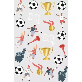 Tetování Dětské dočasné tetování Fotbal 25ks