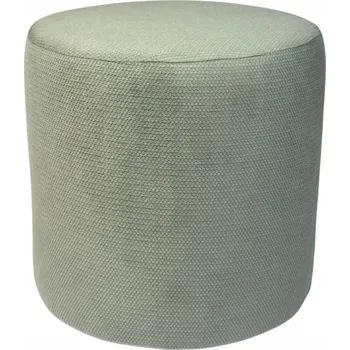 Taburet Čalouněný Taburet Max Mebels šedý