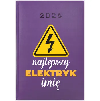 Kalendář Knihový kalendář 2026 A5 fialový