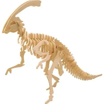 3D puzzle WOODEN TOY , WCK 3D puzzle Parasaurolophus