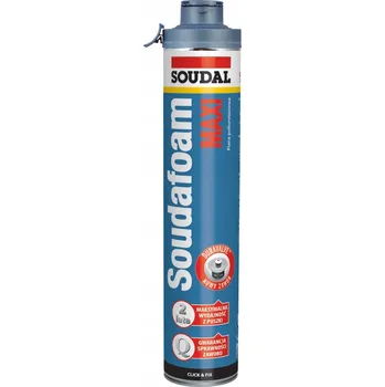 Montážní pěna Soudal | Pěna Soudafoam Maxi | 870 ml - Pistoleová polyuretanová pěna