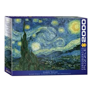 Puzzle Puzzle 2000 Starry Night by van Gogh 8220-1204 (PL)