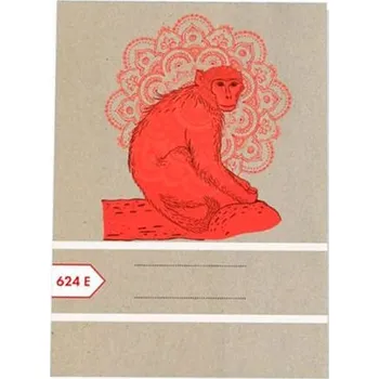 Sešit Papírny Brno Ecology sešit A6 624 20 listů linkovaný opice