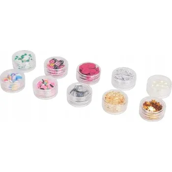 Konfeta Konfety různých tvarů – směs na zdobení přání a technických prací