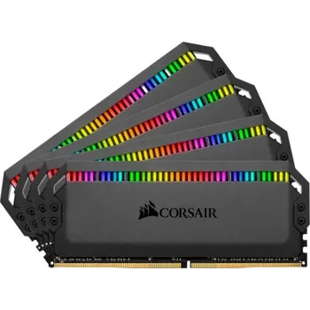 Operační paměť Corsair Platinum RGB, 32 GB, 4 x 8 GB, DDR4 (CMT32GX4M4C3200C16)