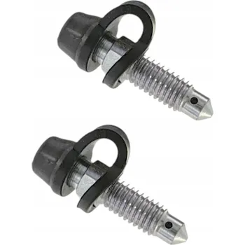 Brzdová hadice 2x Odvzdušňovací šroub brzdového systému závit M6x1 délka 29mm + krytky