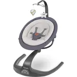 Lionelo - Dětské houpátko s melodií RINA 4xAA Grey Concrete + dálkové ovládání