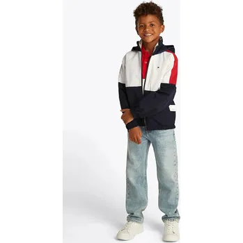 Dívčí bunda Dětská bunda Tommy Hilfiger KB0KB09583.PPYA béžová 01X, vel. 152