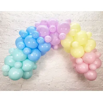 Balónek Sada na balonkovou girlandu Makronky - 3m