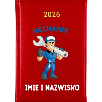 Kalendář Knižní kalendář 2026 A5 červený