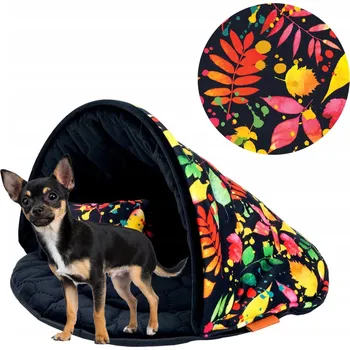 Pelíšek pro psa PELÍŠEK domeček, POTAH pro psa XS 50x34 cm Čivava uKory