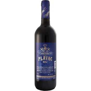 Plavac Mali 2022 - červené suché víno 12,5% - Matuško vina - chorvatské víno - 0.75 l