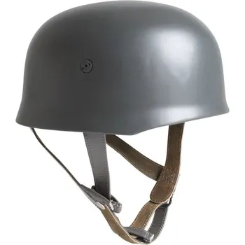 Cyklistická přilba MILTEC Helma výsadkář německá ocelová přilba Paratrooper Fallschirmjäger Luftwaffe M-38 WWII Repro Velikost: (3.) 59-60 cm