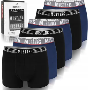 Boxerky Spodní Prádlo Boxerky Mustang , vícebarevné, velikost L