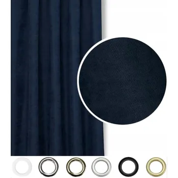Závěs zatemňovací s kroužky 260 cm x 280 cm