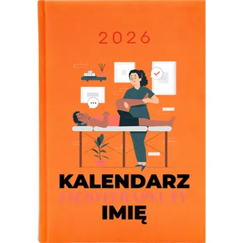 Kalendář Knižkový kalendář 2026 A5 oranžový