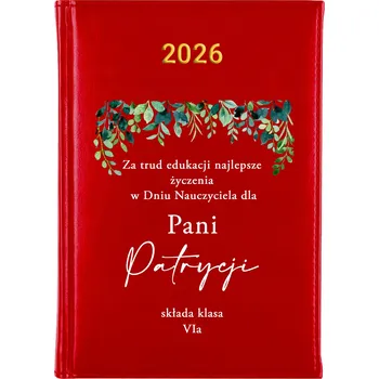 Kalendář Knižní kalendář 2026 A5 červený