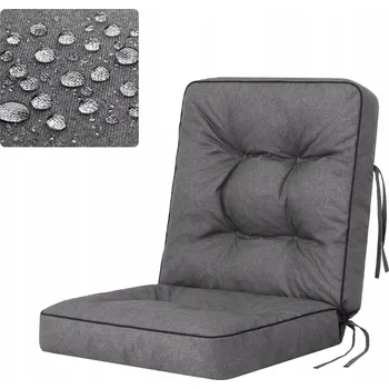 Podsedák Polštář Hobbygarden 110 x 50 x 10 šedý