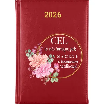 Kalendář Knižní kalendář 2026 A5 červený