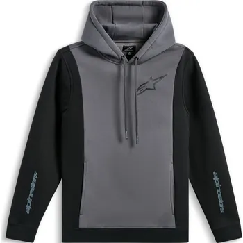 Pánská mikina Mikina Alpinestars Ignite Hoodie černo-šedá