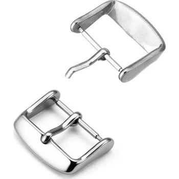 Módní doplněk Zapínání na hodinky z nerezové oceli 20mm - Nerez RL