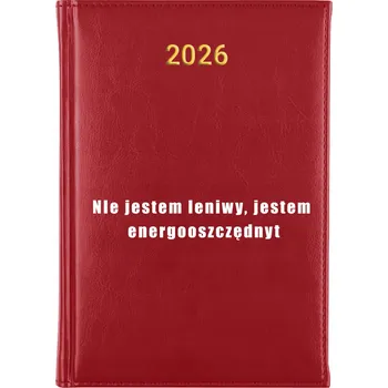 Kalendář Knižní kalendář 2026 A5 červený