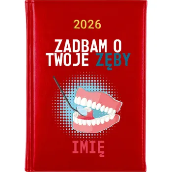 Kalendář Knižní kalendář 2026 A5 červený