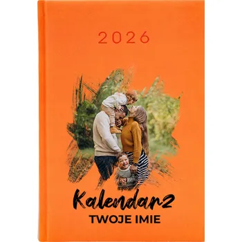 Kalendář Knižkový kalendář 2026 A5 oranžový