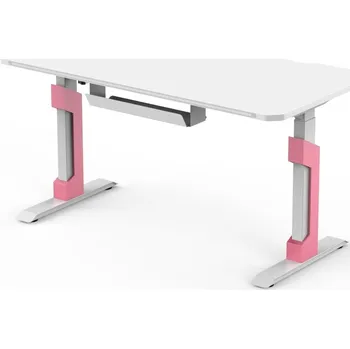 Jídelní stůl Obdélníkový psací stůl Angel 140 x 70 x 115 cm bílý