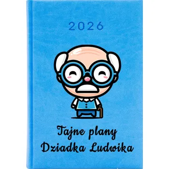 Kalendář Knižní kalendář 2026 A5 modrý