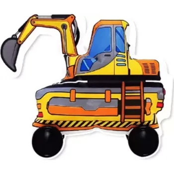 omalovánky Nafukovací omalovánka Bagr