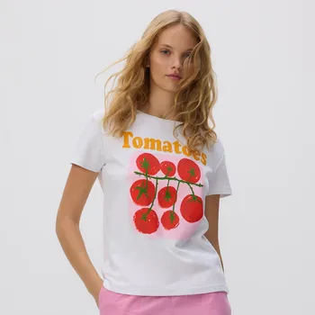 Reserved - Tričko s potiskem - bílá - 3374P-00X - 3374P-00X-L