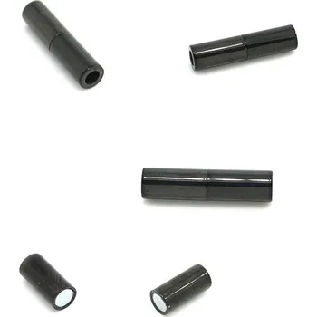 Módní doplněk Magnetické zapínání 16x4x2mm Černé - 1Ks - 1Ks
