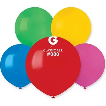 Balónek 48cm/19" #080 mix barev 25 ks