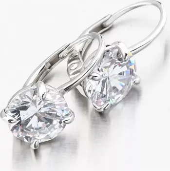 Náušnice Dámské náušnice stříbro 925 zirkon PKL-2227