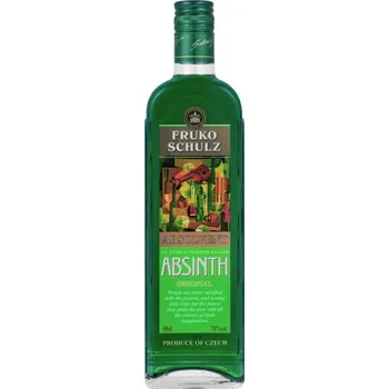 Likér Fruko-Schulz s.r.o. Jindřichův Hradec Absinth Absolvent 70% – 0,5 l Fruko Schulz