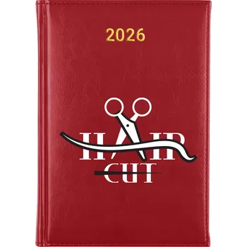 Kalendář Knižní kalendář 2026 A5 červený