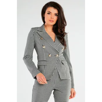 Dámské sako Dámské sako Awama Awama černá | šedá 1965450