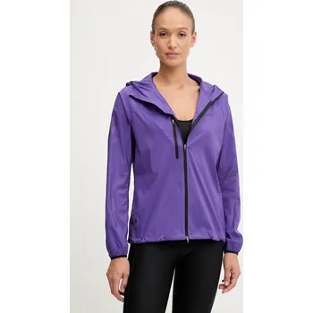 Pánská softshellová bunda Tréninková bunda adidas by Stella McCartney fialová barva, JX9082 45X, vel. M