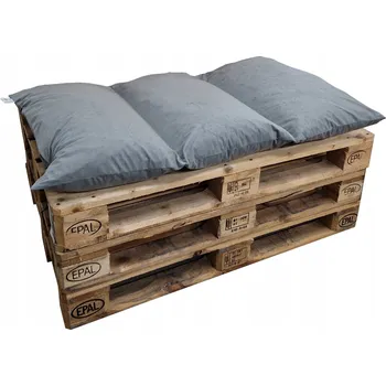 Polštář Polštář Natalia Spzoo 120 x 80 x 10 šedý