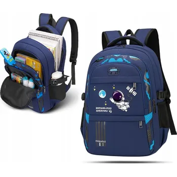 Školní batoh Školní batoh vícekomorový K&M modrý 35 l