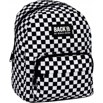Městský batoh Školní batoh Back Up s jednou přihrádkou bílý, černý 16 l