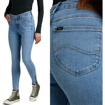 Dámské oblečení Lee SCARLETT dámské džíny úzké nohavice střih, velikost 28/31