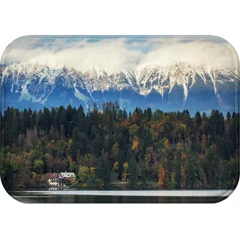 Koupelnová předložka KOUPELNOVÁ PŘEDLOŽKA PROTISKLUZOVÁ RYCHLESCHNOUCÍ 40x60 STYLOVÁ ROHOŽKA OBDÉLNÍKOVÁ