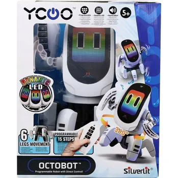 Robot SILVERLIT PROGRAMOVATELNÝ ROBOT OCTOBOT TANČÍ CHODÍ OVLADAČ