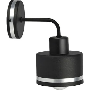 Nástěnné svítidlo Nástěnná lampa Wama moderní černá kovová nastavitelná do ložnice a obýváku CANDELLUX