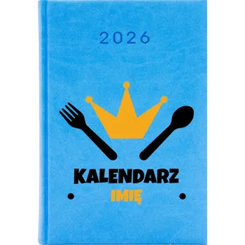 Kalendář Knižní kalendář 2026 A5 modrý