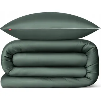 Povlečení POVLEČENÍ SATÉNOVÉ 140X200 + 1 POVLEČENÍ NA POLŠTÁŘ 70X80 SADA POVLEČENÍ 100% BAVLNA